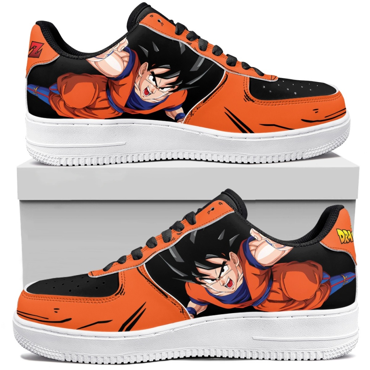 Basketball Arcade Game - Sepatu Sneakers Rendah Motif Anime Dragon