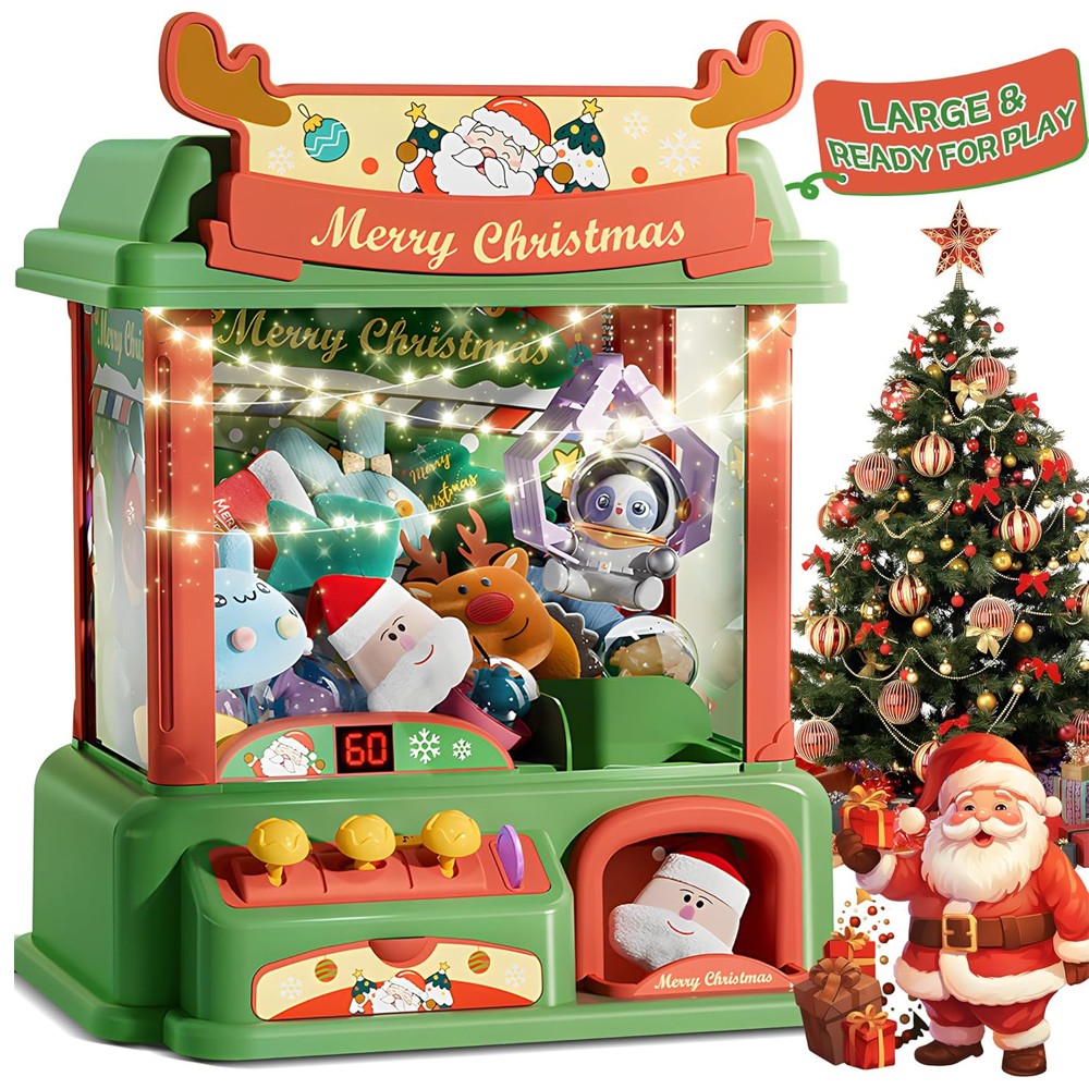 Arcade And Vending - Mesin cakar Natal untuk anak-anak mesin