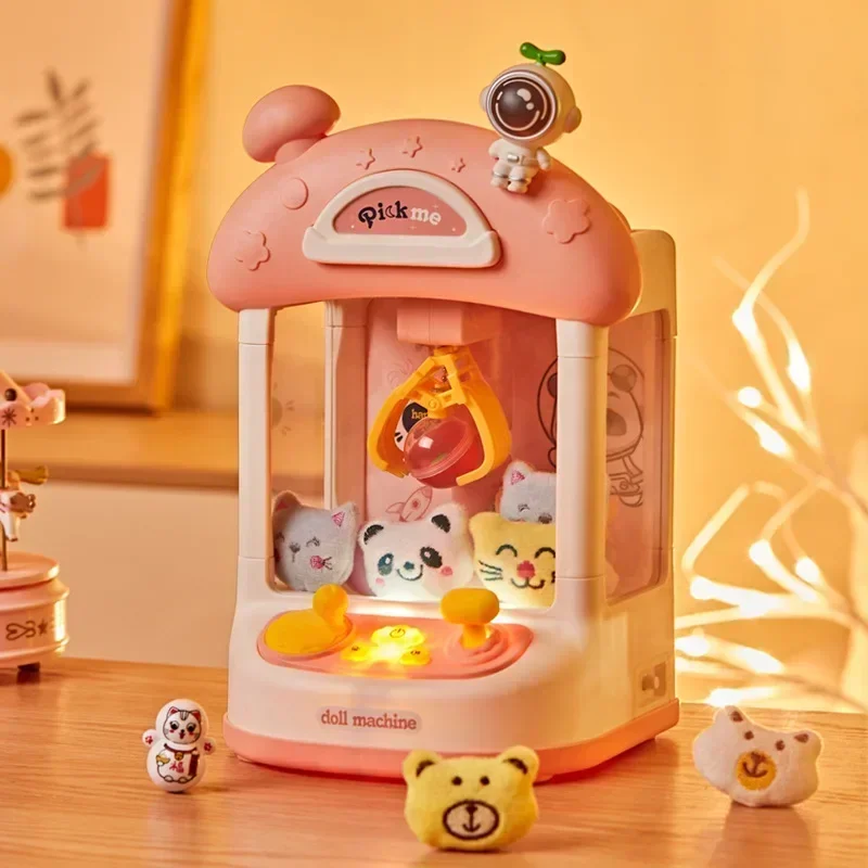 Claw Crane Machine - Mesin Boneka Otomatis Mini untuk Anak-Anak,