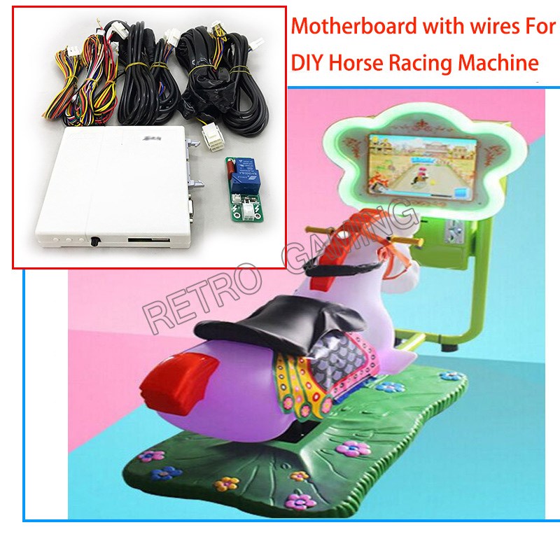 Coin Operated Kiddie Ride - Kit Mainboard Arcade DIY untuk Anak-anak