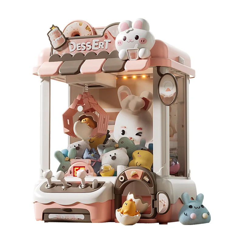 Claw Crane Machine - Mesin Boneka DIY Anak-Anak, Permainan Koin,
