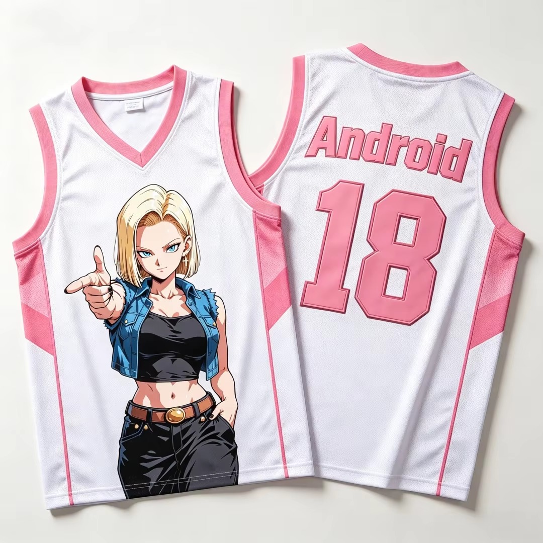 Basketball Arcade Game - Kaos Basket Wanita Dragon Ball Terbaru