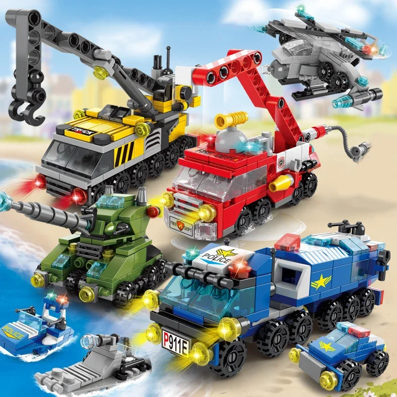 Claw Crane Machine - Blok bangunan mobil api kota untuk