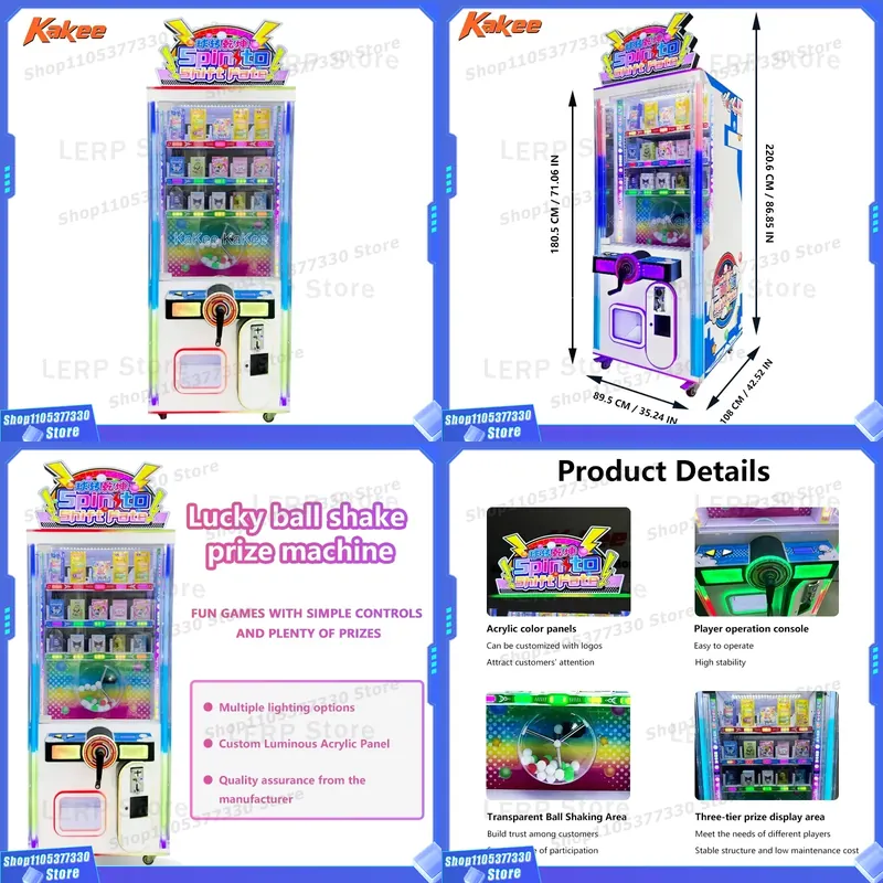 Mesin Permainan Slot Komersial - Arcade Style Vending Machine ulasan dan harga