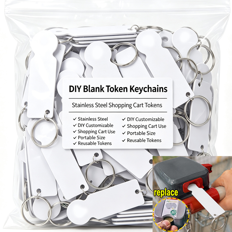 1-20 buah Token Troli Logam Ko - Token Coin Mechanism ulasan dan harga