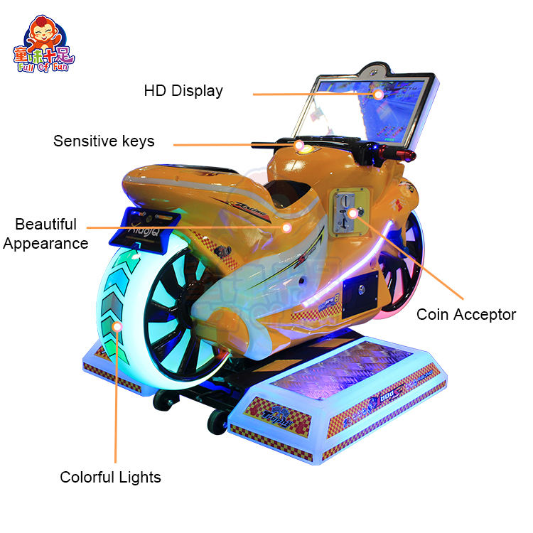 Mesin Arcade Balap Motor Anak- - Coin Operated Kiddie Ride ulasan dan harga