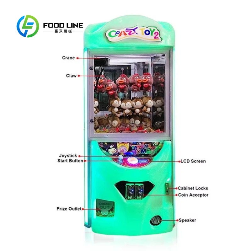 Mesin Game Claw Crane Koin Khu - Arcade Prize Vending Machine ulasan dan harga