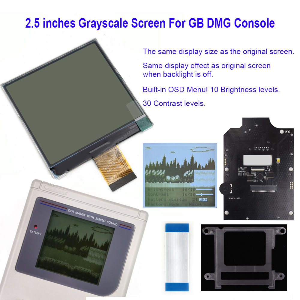 HISPEEDIDO Kit Layar LCD Grays - Lcd Screen Arcade ulasan dan harga