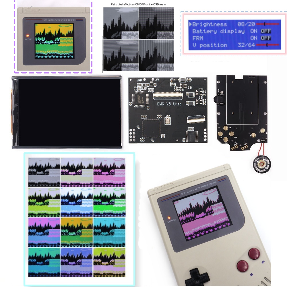 36 Mode Pengubah Warna Layar R - Lcd Screen Arcade ulasan dan harga