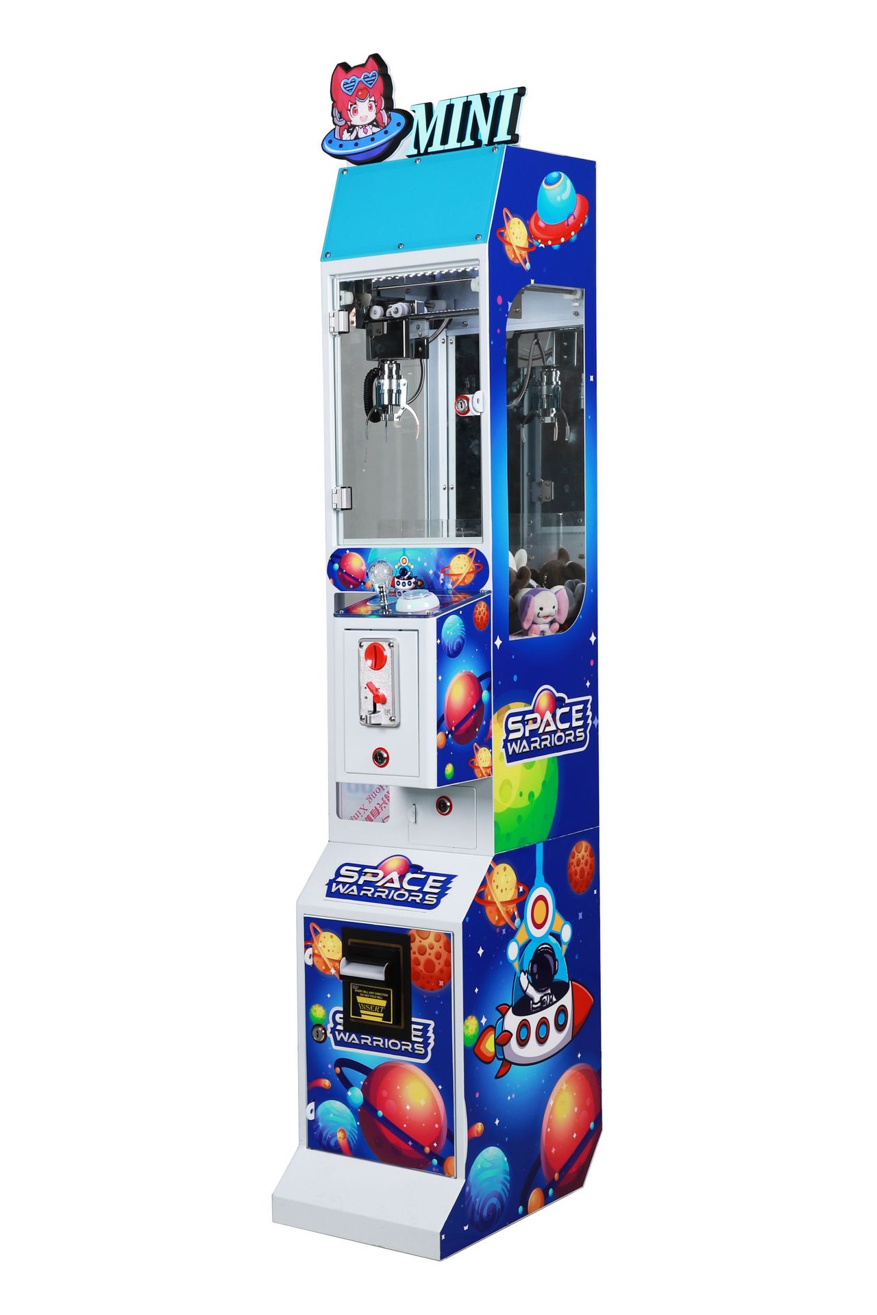 Mesin Cakar Mini Seri Space Wa - Arcade Prize Vending Machine ulasan dan harga