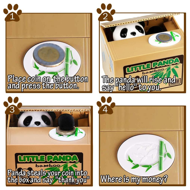 Kucing Panda Mencuri Koin Kota - Coin Operated Kiddie Ride ulasan dan harga