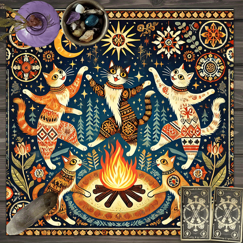 Kain Altar Persegi Gaya Bohemi - Dance Pad Machine ulasan dan harga