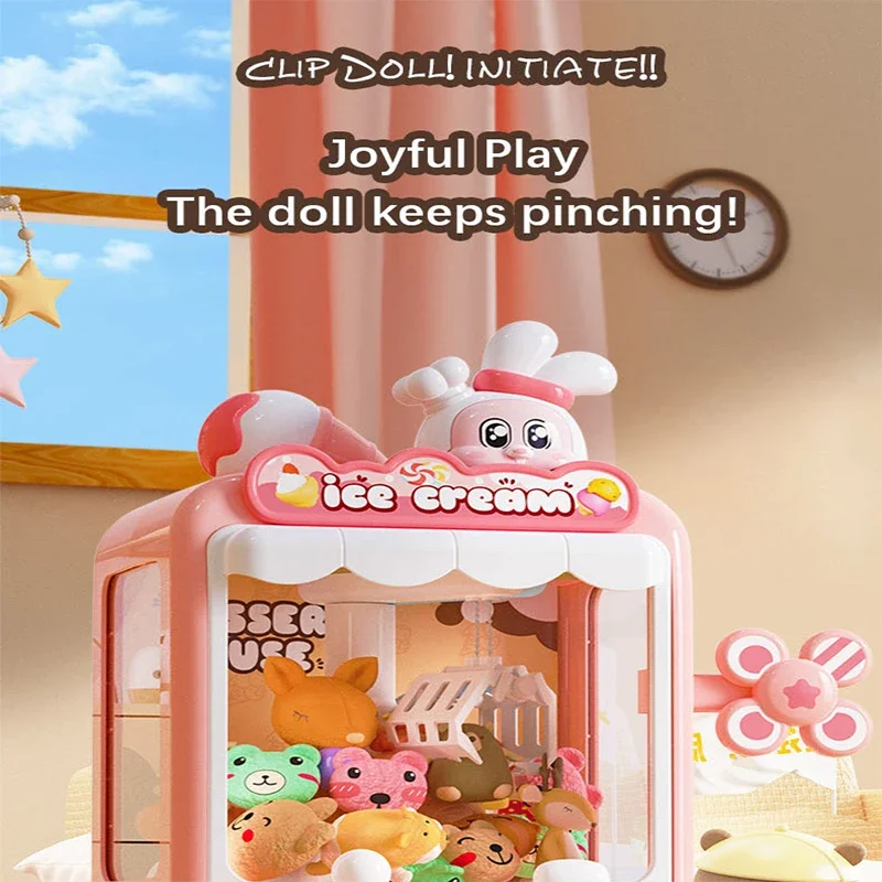 Mesin boneka kelinci mainan un - Claw Crane Machine ulasan dan harga