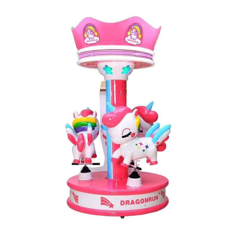 Kincir Ria Mini Musik 3 Kursi  - Coin Operated Kiddie Ride ulasan dan harga