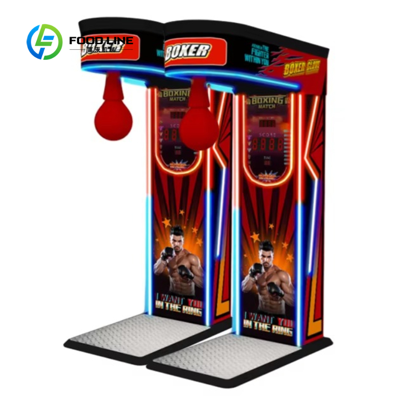 Mesin Permainan Tinju Elektron - Arcade And Vending ulasan dan harga