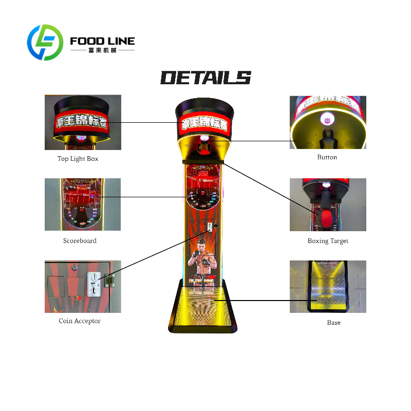 Mesin Permainan Tinju Elektron - Arcade And Vending ulasan dan harga