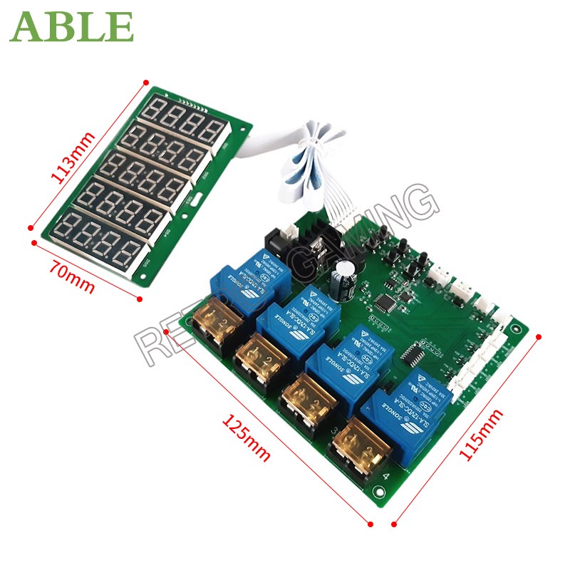 JY-215 Inbuilt Counter 4 Chann - Token Coin Mechanism ulasan dan harga